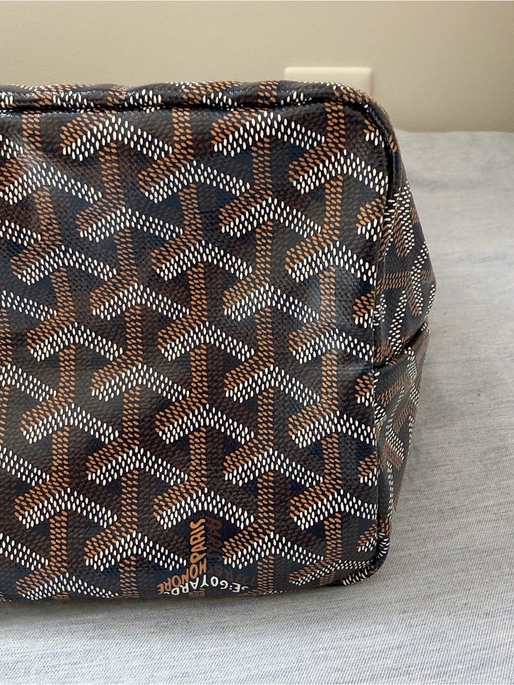 Goyard Boheme Hobo Bag in Navy Blue - Picture 8 of 9
